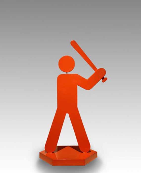 Image of Batter Up [Orange] by Todd Pierce